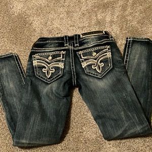 Rock revival skinny jeans size 24